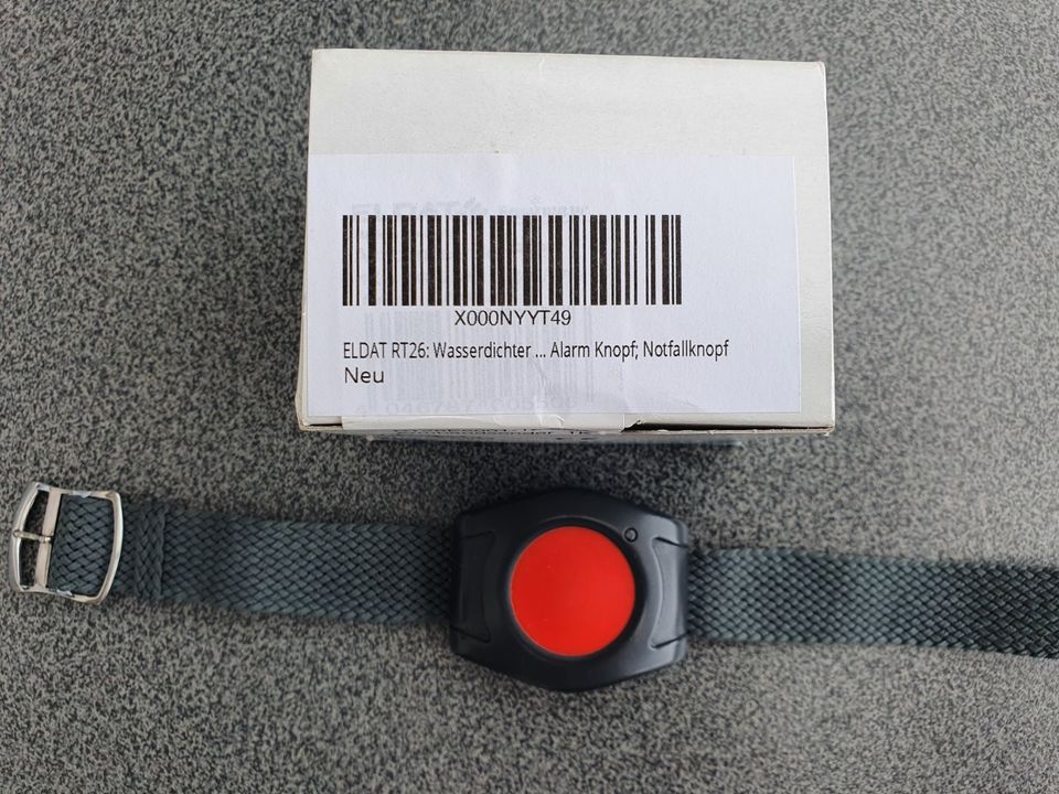 Easywave Eldat Rufmelder RCP09 weiß + Armband Hausnotruf Set in Düsseldorf