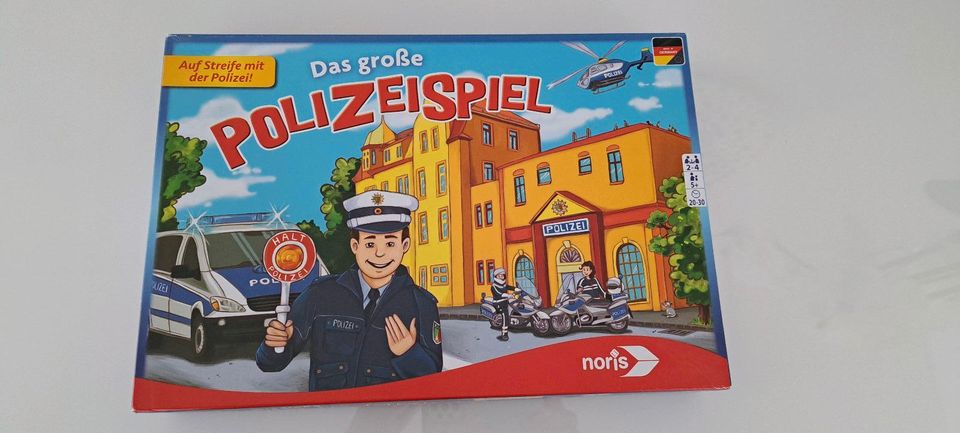 Das große Polizeispiel (Brettspiel ab 5 Jahren von noris) in Ingolstadt