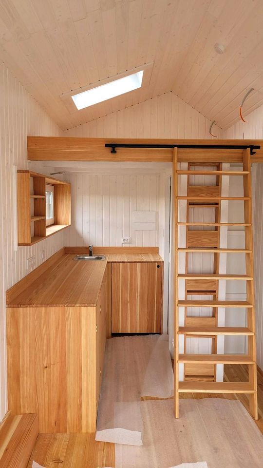 Hochwertiges, umweltfreundliches und minimalistisches Tiny House in Stuttgart