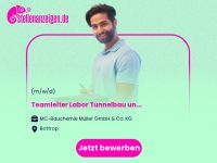 Teamleiter (m/w/d) Labor Tunnelbau und Nordrhein-Westfalen - Bottrop Vorschau