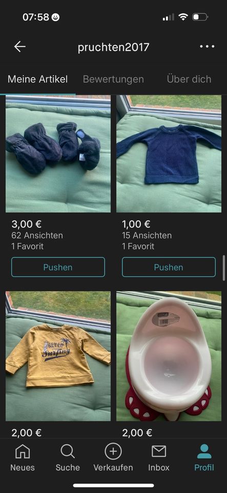 Babykleidung Damenbekleidung Jacken in Pruchten