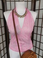 Orsay Vintage Neckholder Top in rosa Gr. 32 Stuttgart - Stuttgart-Nord Vorschau