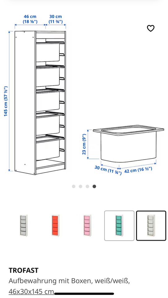 IKEA TROFAST Regal mit Boxen, top Zustand in Radevormwald