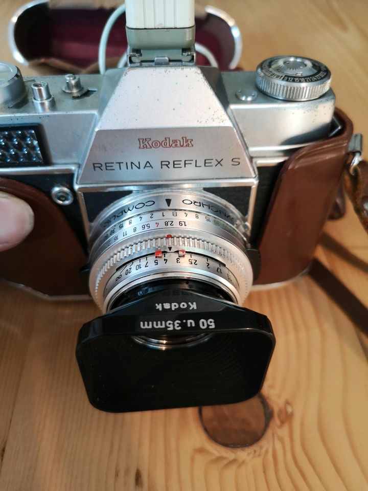 Kodak Retina Reflex S, Fotoapparat, Kamera in Rüsselsheim