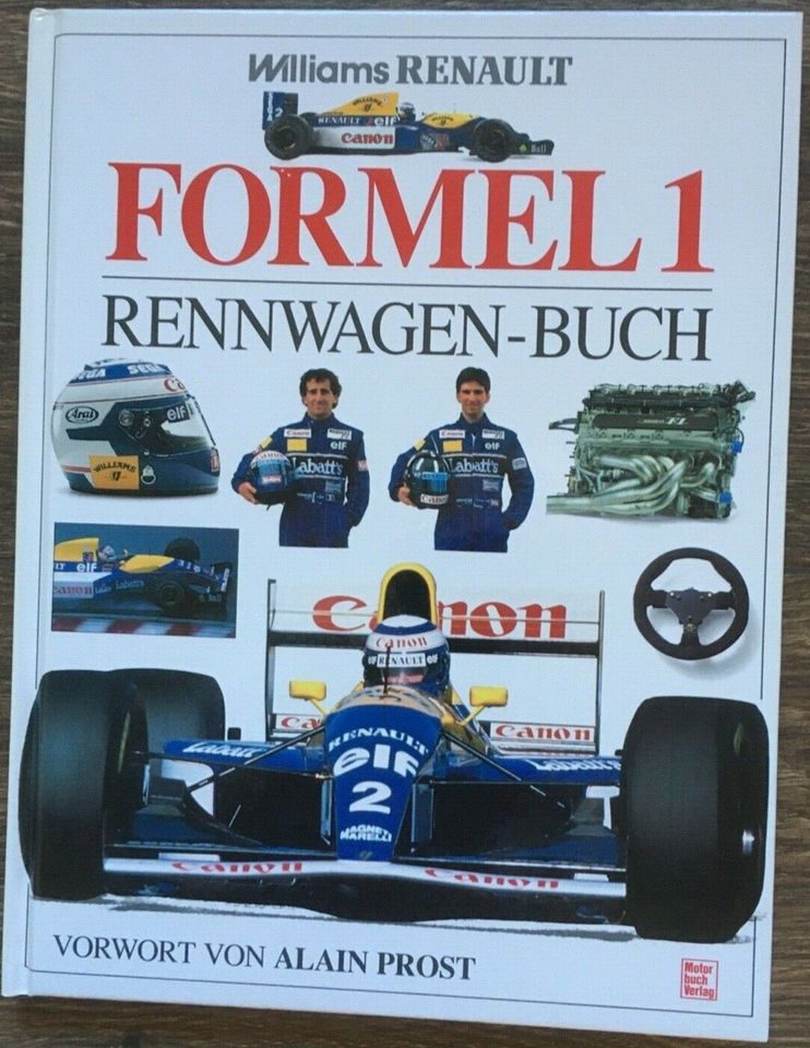 Williams Renault Formel 1 Rennwagen-Buch in Obernburg