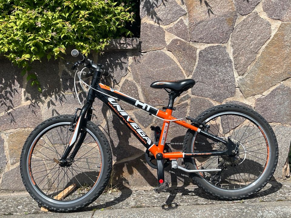 Univega HT 300 Kinderfahrrad 20“ MTB Orange Schwarz in Haibach Unterfr.