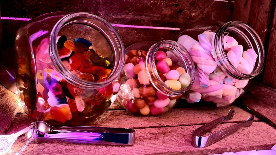Candybar, Sweettable, Ausstattung für Candy-Bar, Bonbongläser in Steinfurt