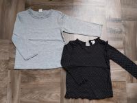 ☆Paket H&M Langarmshirts ☆ mit Volant 98 neuwertig Brandenburg - Trebbin Vorschau