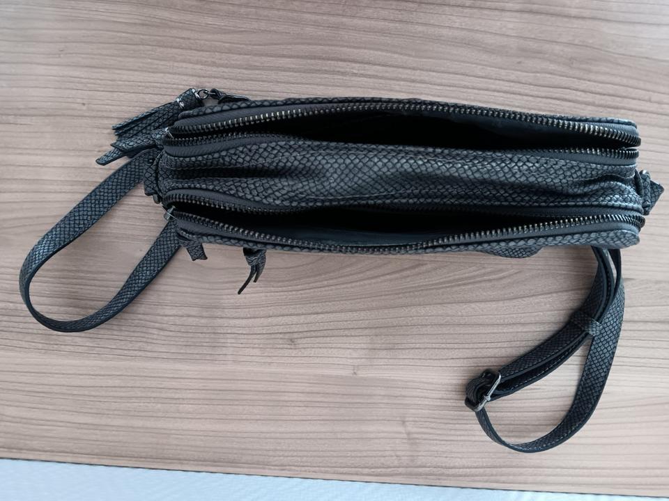 Handtasche, Umhängetasche, PICARD, Leder, dunkelgrau in Meppen