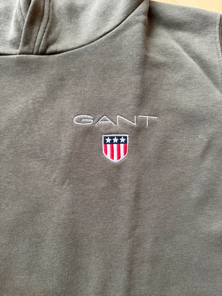 GANT Hoodie khaki, olivgrün, Gr 170 in Hamburg