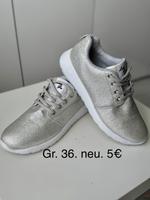 NEU Damen Silber sneaker Gr.36 Bayern - Landsberg (Lech) Vorschau