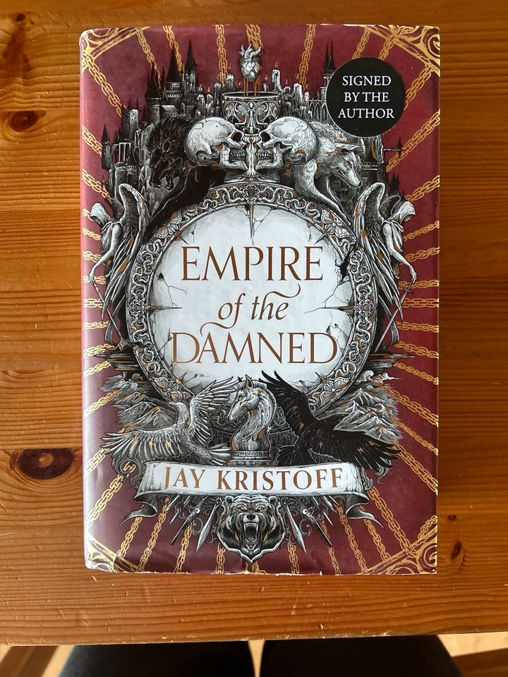 *INKL VERSAND* SIGNIERT SIGNED Empire of the damned- Jay Kristoff in Mörlenbach