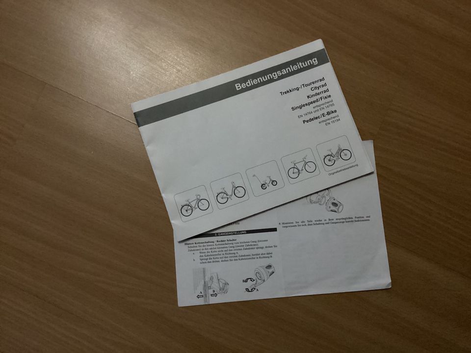 Fahrrad für Damen/Herren/Jugendliche schwarz von Bocas Tyrone neu in Sindelfingen