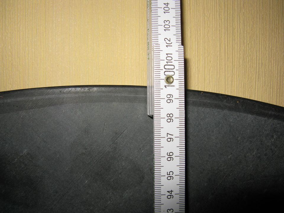 Schieferplatte Rund 1m Durchmesser ,2cm Stark in Volkmarsen