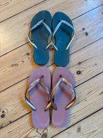 2 Swarovski!❤️Metallic Havaianas (37/38)TOP ZUSTAND! Berlin - Steglitz Vorschau