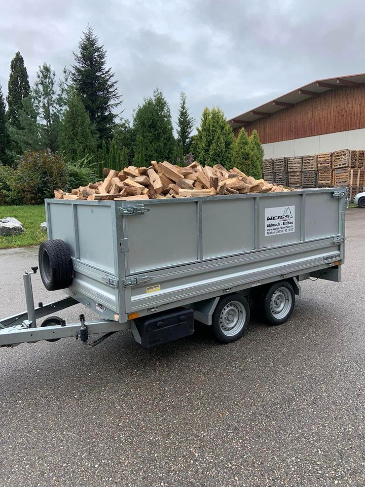 Brennholz gemischt & techn. getrocknet für Ofen, Kamin uvm. in Schechen