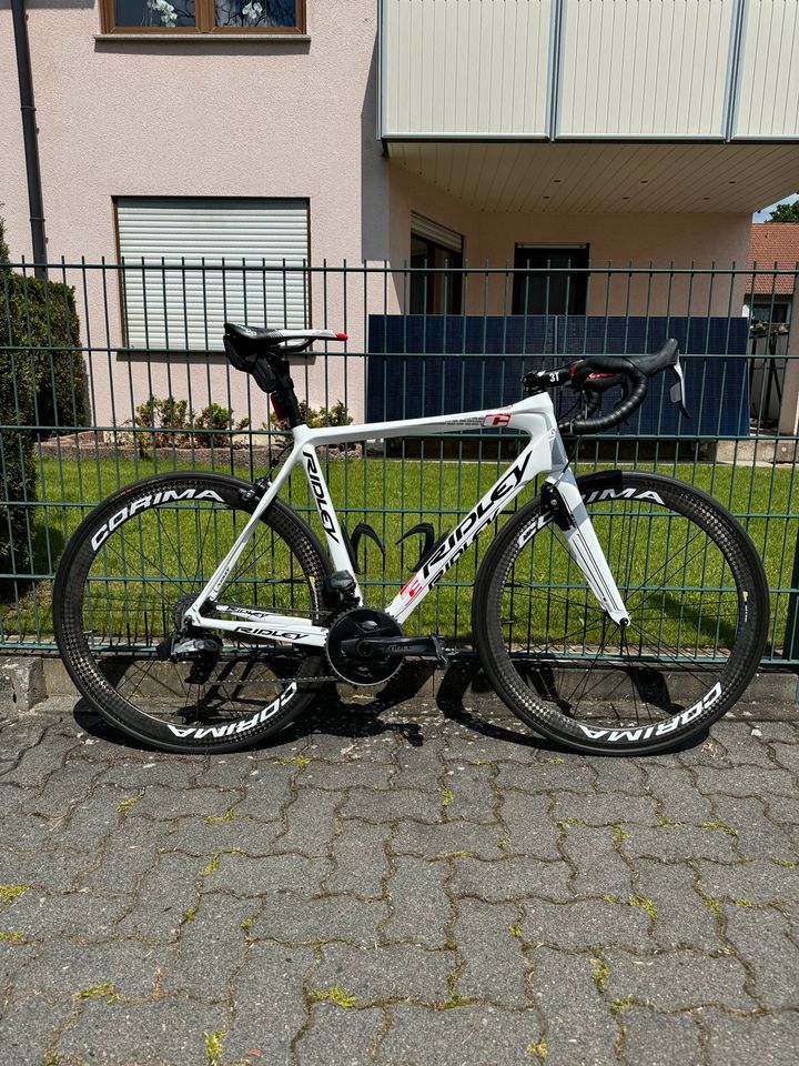 Vollcarbon Rennrad mit Force AXS, Gr. 54, 7,6kg, guter Zustand in Mainaschaff