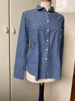 Baumwolle Bluse von CLOSED - Größe M - gepunktet blau Nordrhein-Westfalen - Neuss Vorschau