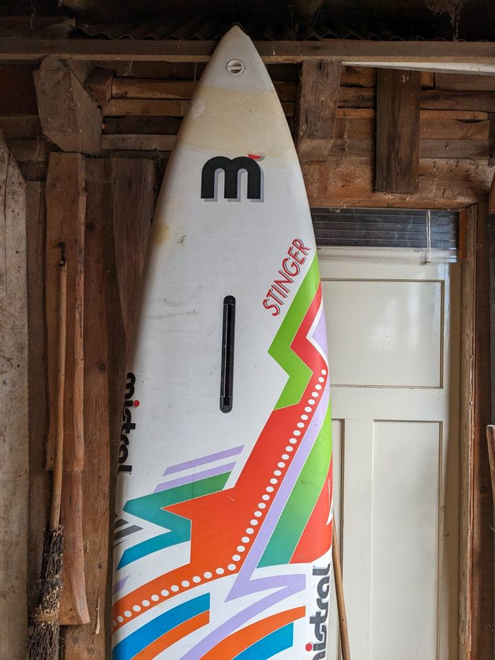 Verschenke Windsurfboard Mistral Stinger  80 Liter in Osterode am Harz