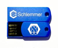 200 Stk. Schlemmer USB Sticks 8GB blau, Restposten Paletten Großhandel für Wiederverkäufer Thüringen - Tanna Vorschau