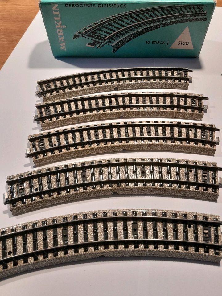 10x Märklin 5100 -Normalkreis H0 in Bad Hersfeld