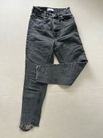 Zara Jeans, grau, Gr. 34, Mom Jeans, destroyed Nordrhein-Westfalen - Oberhausen Vorschau