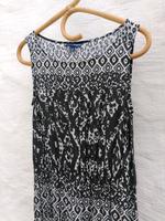 Charles Vögele Maxi-Kleid Sommer Muster schwarz-weiß  Hippie Boho Saarland - Rehlingen-Siersburg Vorschau