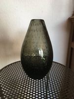 Vintage Glas Vase Bubbles Hirschberg 70er Jahre grau/anthrazit Nordrhein-Westfalen - Dorsten Vorschau