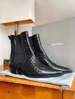 Stephane Kélian | Designer Leder Boots | Schwarz | 6,5 Hessen - Bad Vilbel Vorschau