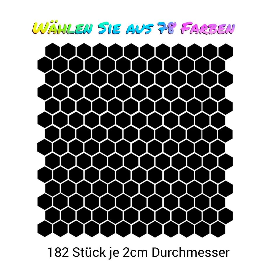 Auto Aufkleber Waben honeycomb tuning sticker 182 Stück in Bayern -  Scheinfeld, Tuning & Styling Anzeigen