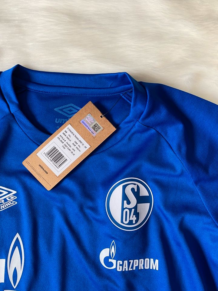 Fc Schalke 04 Junior tshirt Trikot gr 158cm 13J blau türkis umbro in Düsseldorf