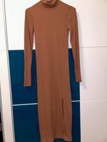 Damen Rollkragenkleid mit Schlitz Hessen - Bebra Vorschau