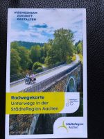 Radwegekarte Städteregion Aachen, Knotenpunkte Radkarte Aachen - Kornelimünster/Walheim Vorschau