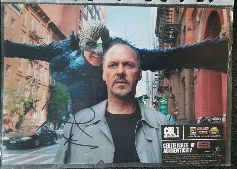 Autogramm Michael Keaton Zertifikat Birdman Batman in Sömmerda