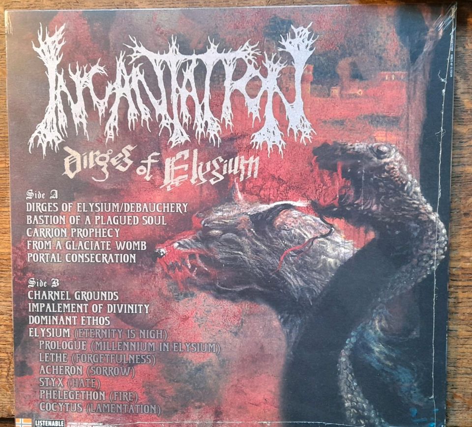 Incantation - Dirges of elysium Death Metal Vinyl lp in Nürnberg (Mittelfr)