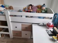 Hochbett mit Schreibtisch und Schrank Rostock - Lichtenhagen Vorschau