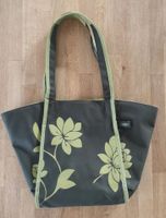 Shopper große Tasche Damentasche ZWEI grün Blüten gross Sachsen - Brandis Vorschau