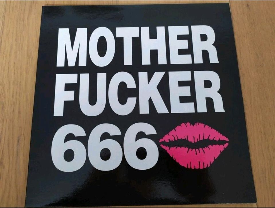 Mother Fucker 666 - Same Vinyl LP - Jeff Dahl Pagans Punk Rock in Bonn