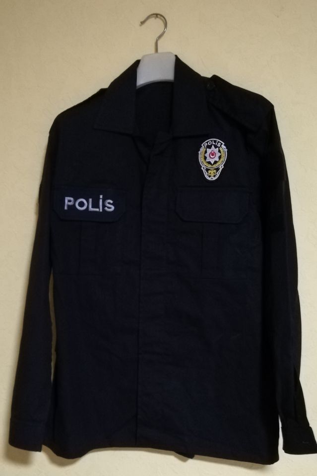 Polizei Polis Uniform Hemd EGM Arka Sokaklar TR Türkei Gr. 0-1 M in Duisburg