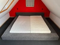 Flaches, großes Doppelbett Inklusive Lattenrosten und Matratzen Nordrhein-Westfalen - Augustdorf Vorschau