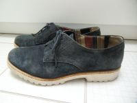 Tamaris Schnürschuhe blau Velour Gr. 38 Frankfurt am Main - Nieder-Eschbach Vorschau