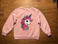 Pullover Sweatshirt  H&M Einhorn rosa Gr. 122/128 Niedersachsen - Celle Vorschau