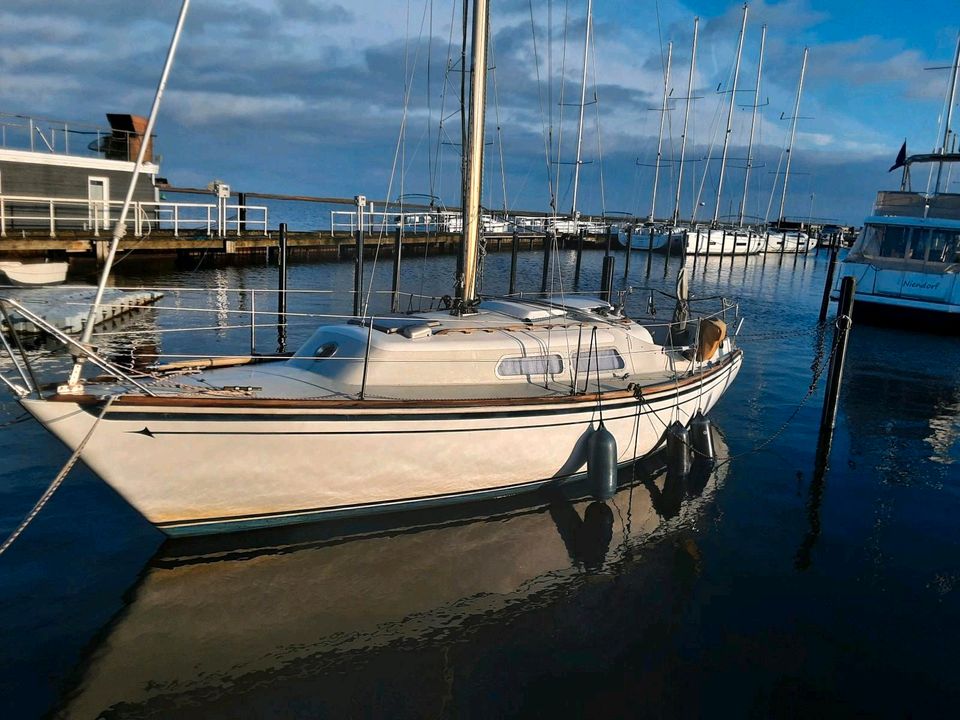 Spirit 28 Segelyacht, neues Großsegel in Wagenfeld