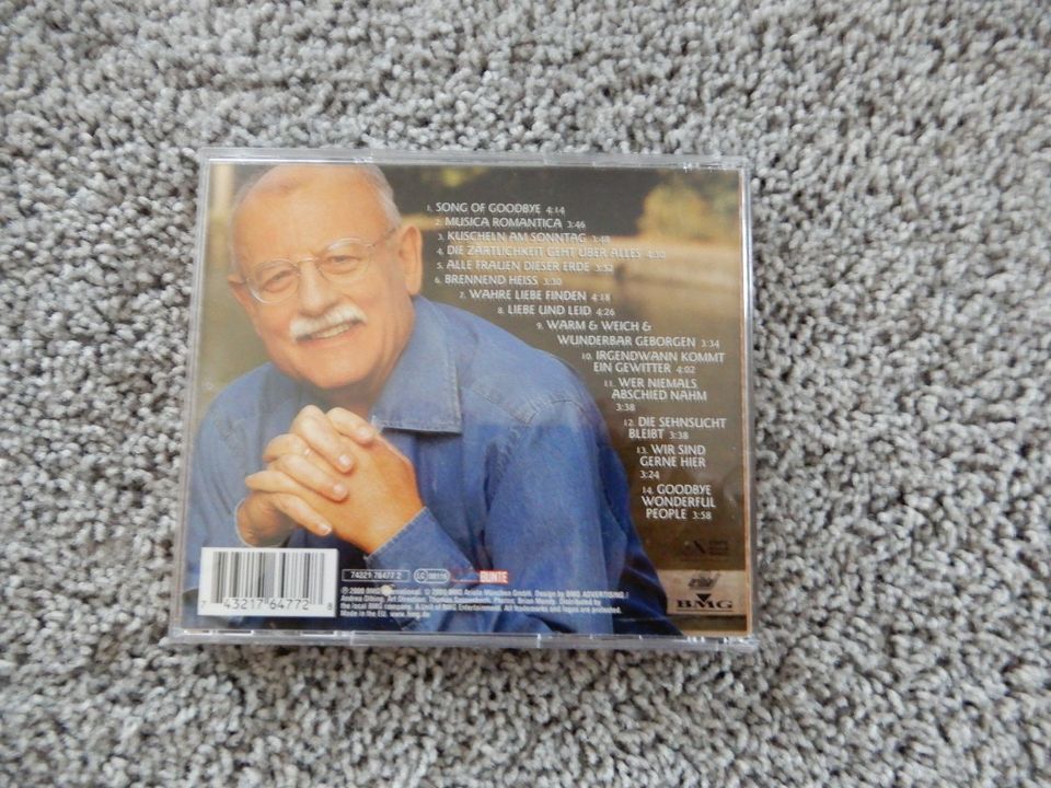 CD Roger Whittaker Wunderbar geborgen in Lauf a.d. Pegnitz