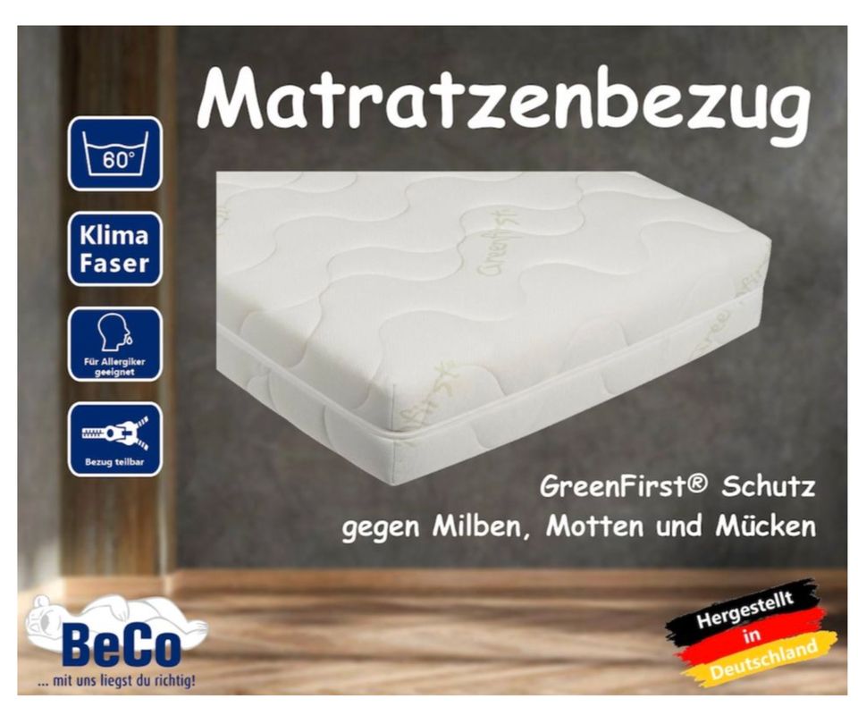 BeCo Matratzen Gumo TFK 100x200cm H3 Taschenfederkern 7 Zonen in Köln