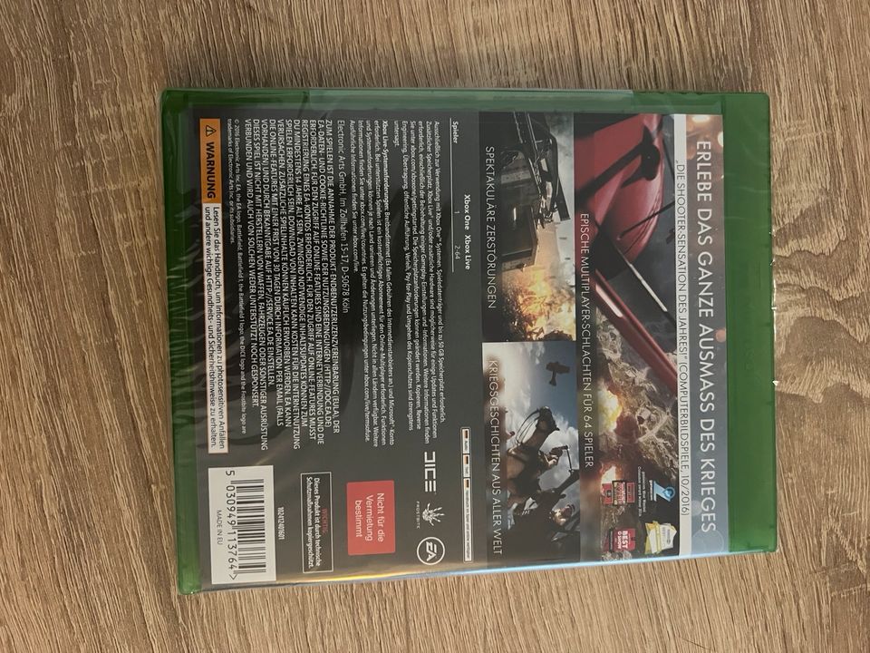 Battlefield 1 Xbox One Neu und OVP Sealed (Vga, Wata, Pixel) in Kulmbach