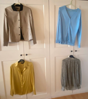 Schönes Damen-Outfit-Paket – 2 Blusen, Strickkittel & Blazer - M Bayern - Memmingen Vorschau
