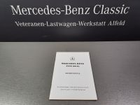 Mercedes-Benz Bedienungsanleitung Type 190SL Ausgabe E englisch Niedersachsen - Alfeld (Leine) Vorschau