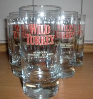 6x Wild Turkey Whiskeyglas, mit Luftblase im Boden Baden-Württemberg - Tauberbischofsheim Vorschau