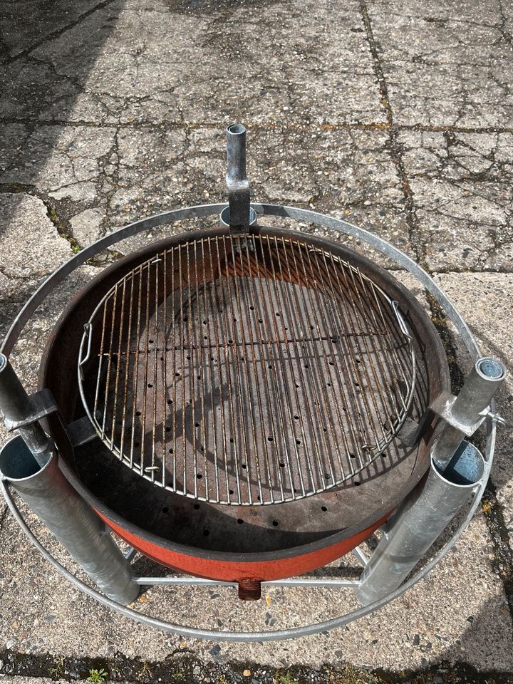 Selbstgebauter Grill in Dresden